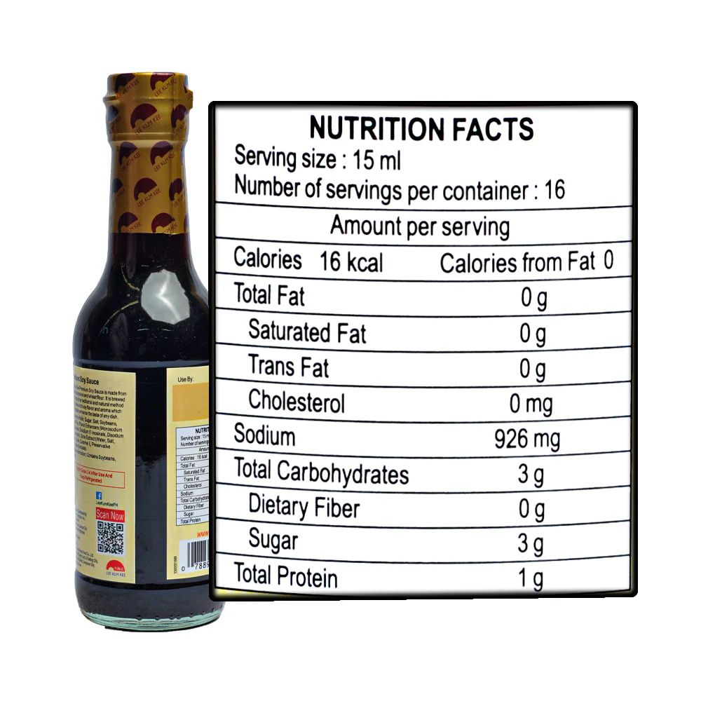 Lee Kum Kee Premium Soy Sauce 250ml - Image 2