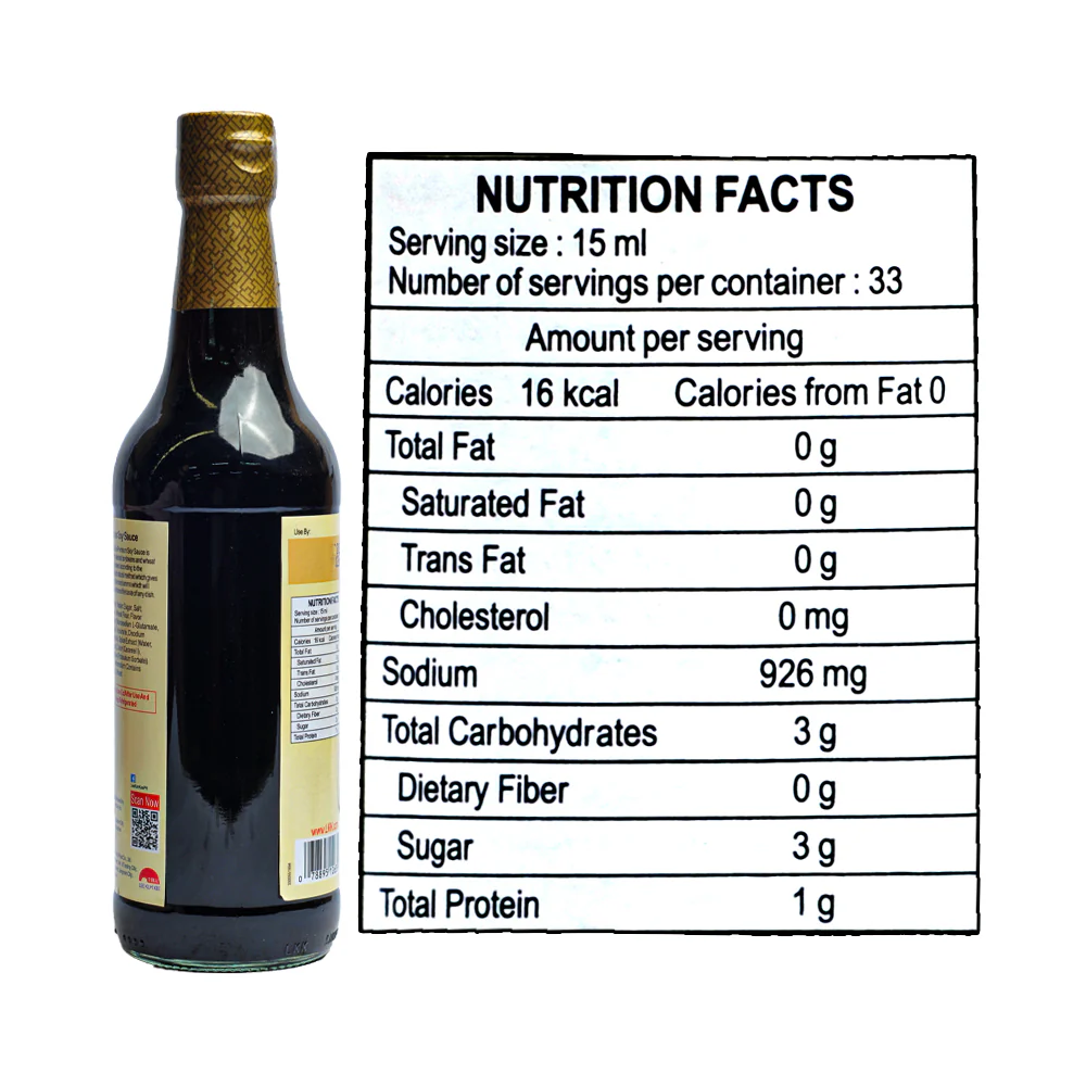 Lee Kum Kee Premium Soy Sauce 500ml - Image 2