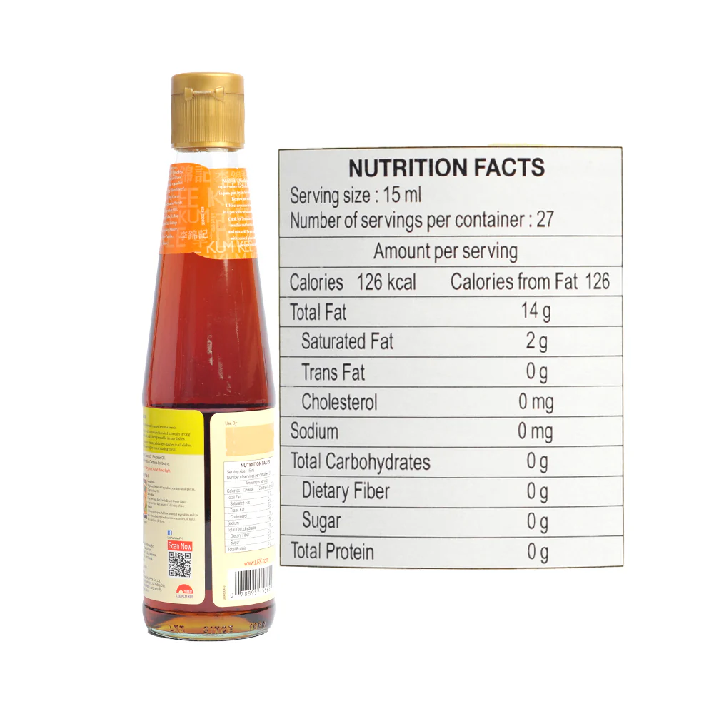 Lee Kum Kee Sesame Oil 410ml - Image 2