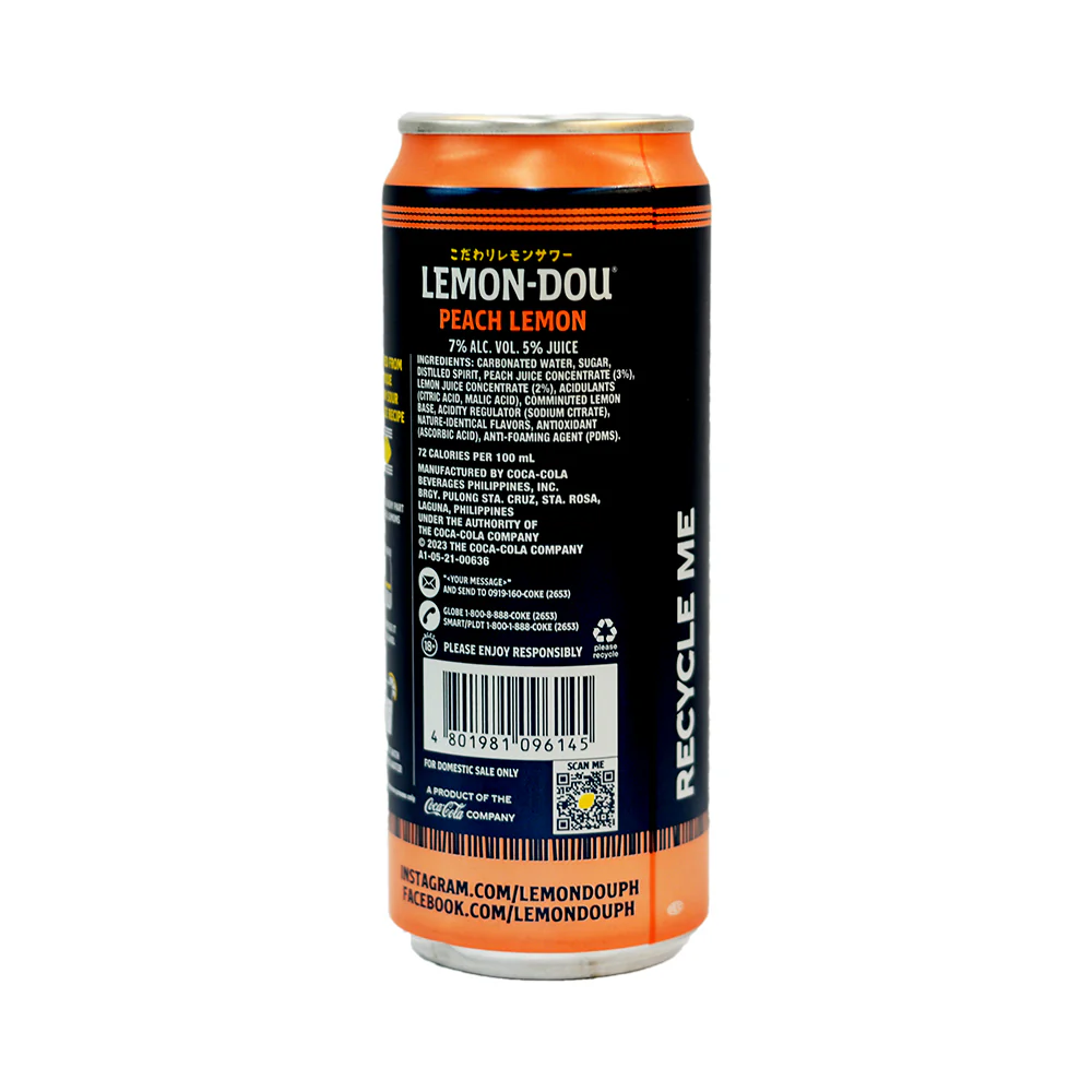 Lemon Dou Beer 330ml - Image 3
