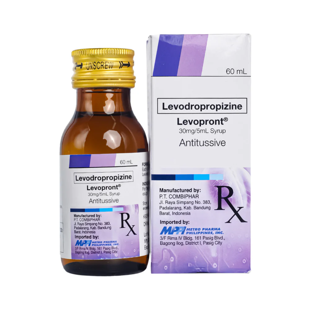 Levopront Syrup 30mg/5ml 60ml - Image 2