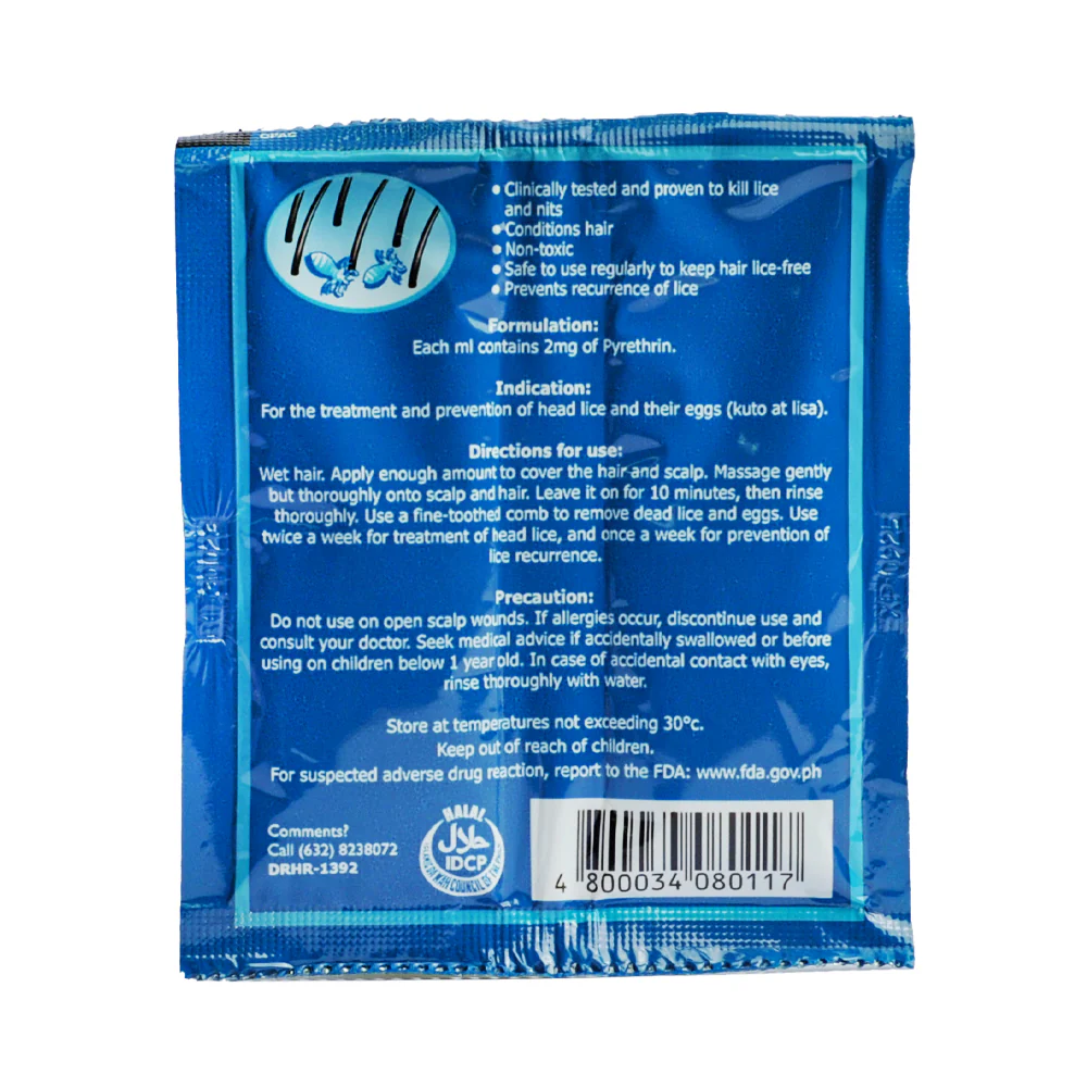Licealiz Shampoo Regular 10ml - Image 2