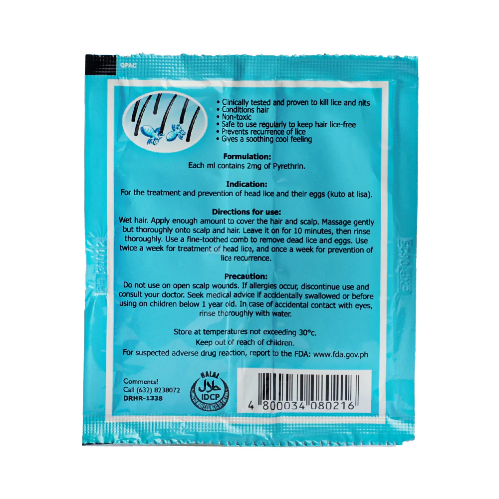Licealiz Shampoo Soothing Coolness 10ml - Image 2