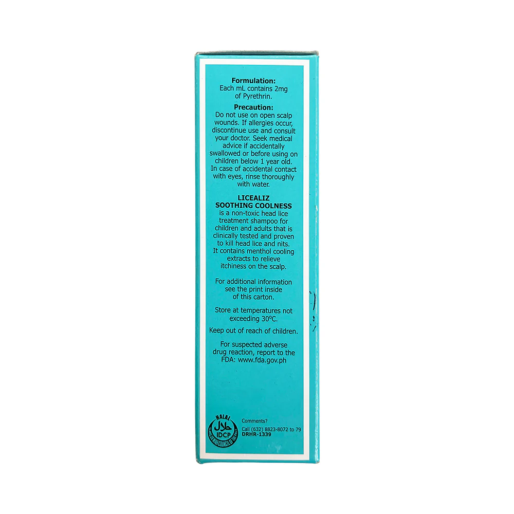 Licealiz Shampoo Soothing Coolness 60ml - Image 2