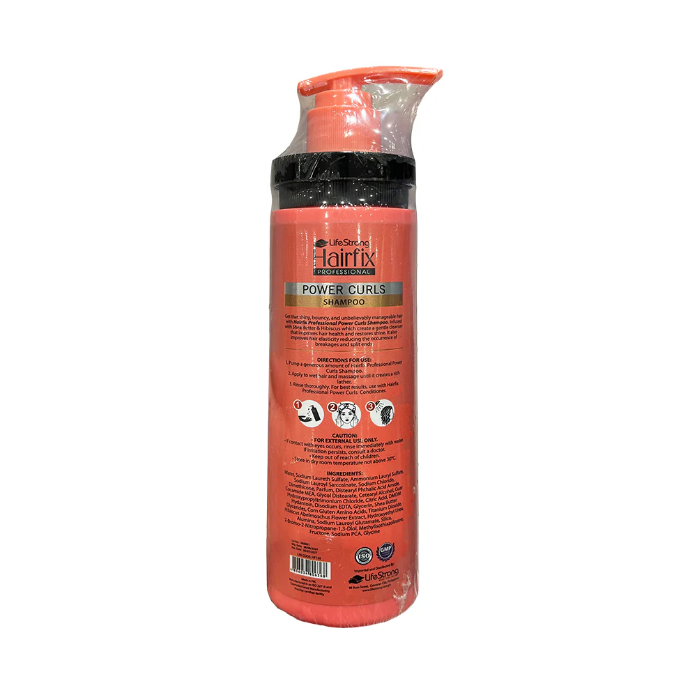 Life Strong Hair Fix Professional Power Curls Shampoo 250ml - Image 3