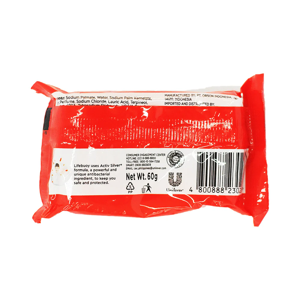 Lifebuoy Soap Bar Antibacterial 60g - Image 2