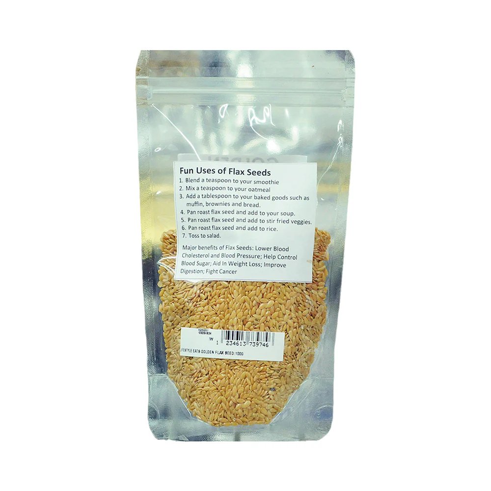 Lifestyle Eats Golden Flax Seed 100g - Image 2