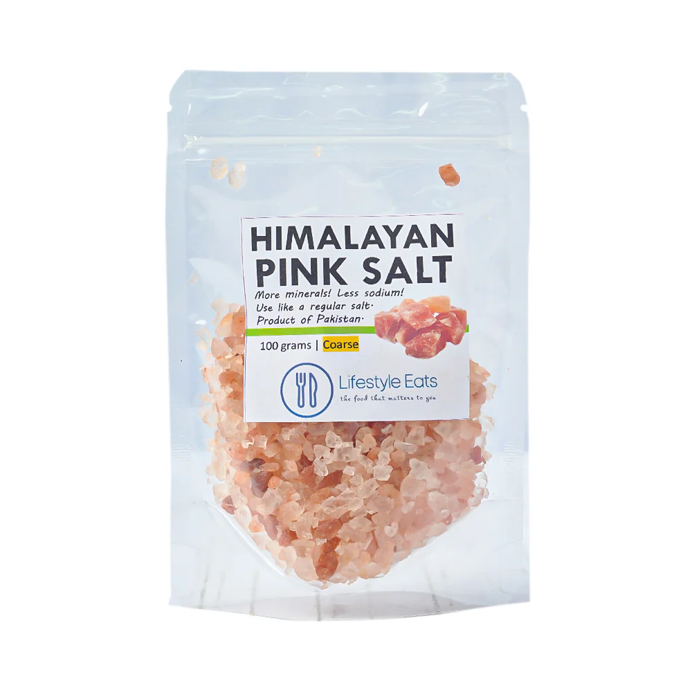 Lifestyle Eats Himalayan Pink Salt Coarse Big 100g