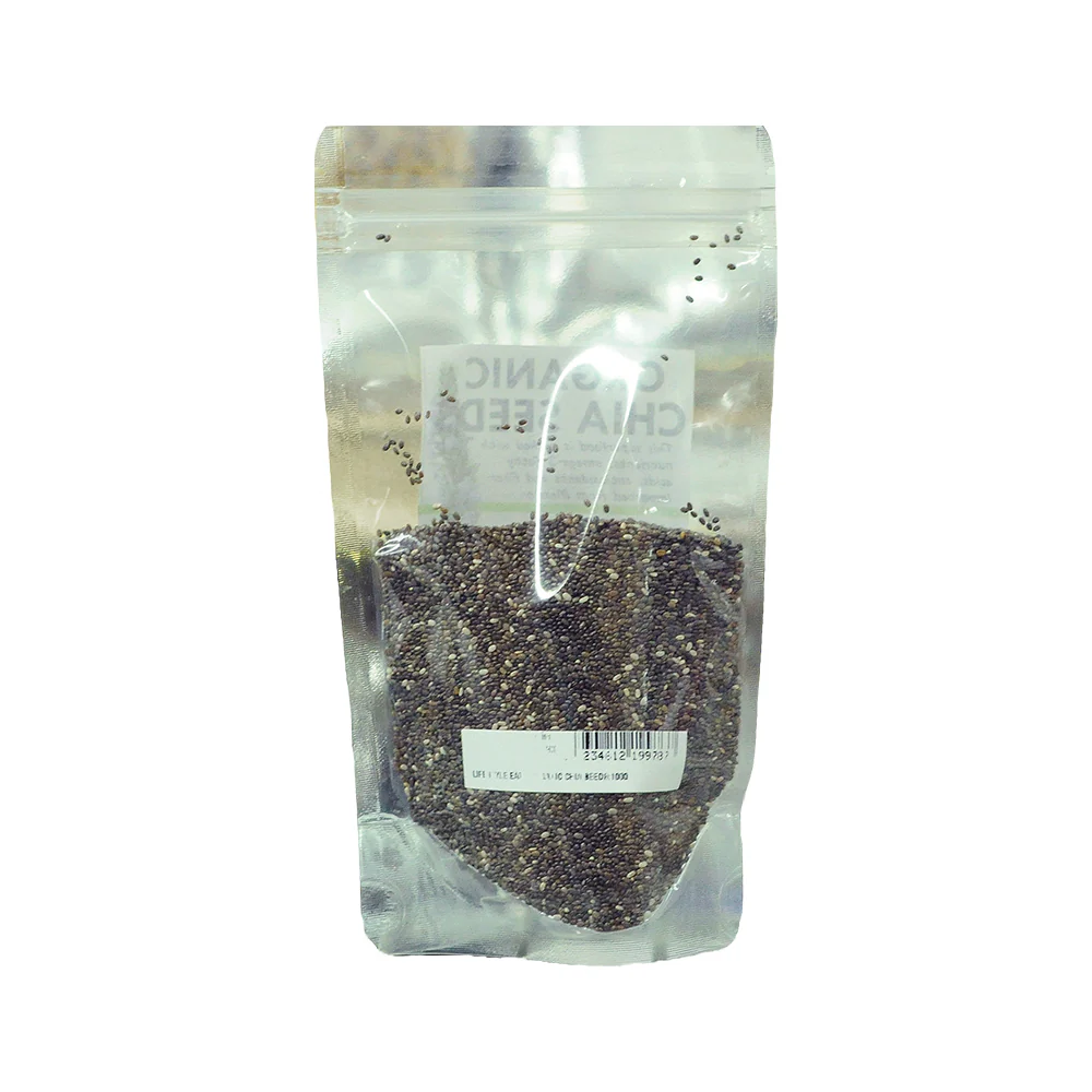 Lifestyle Eats Organic Chia Seeds 100g - Image 2