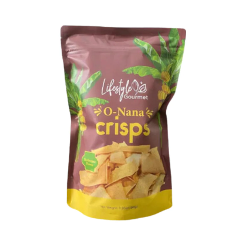 Lifestyle Gourmet O-Nana Crisps Barbeque Flavor 90g - Image 2