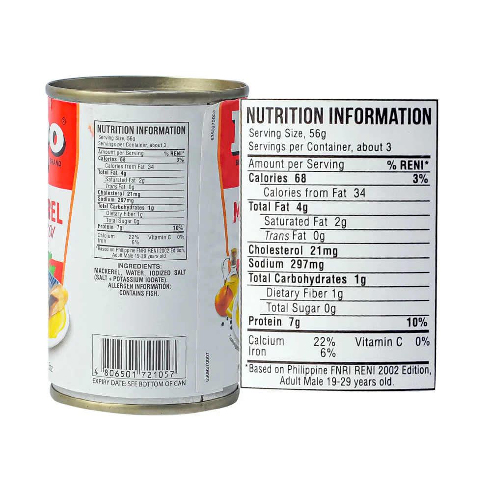 Ligo Mackerel In Natural Oil 155g - Image 2