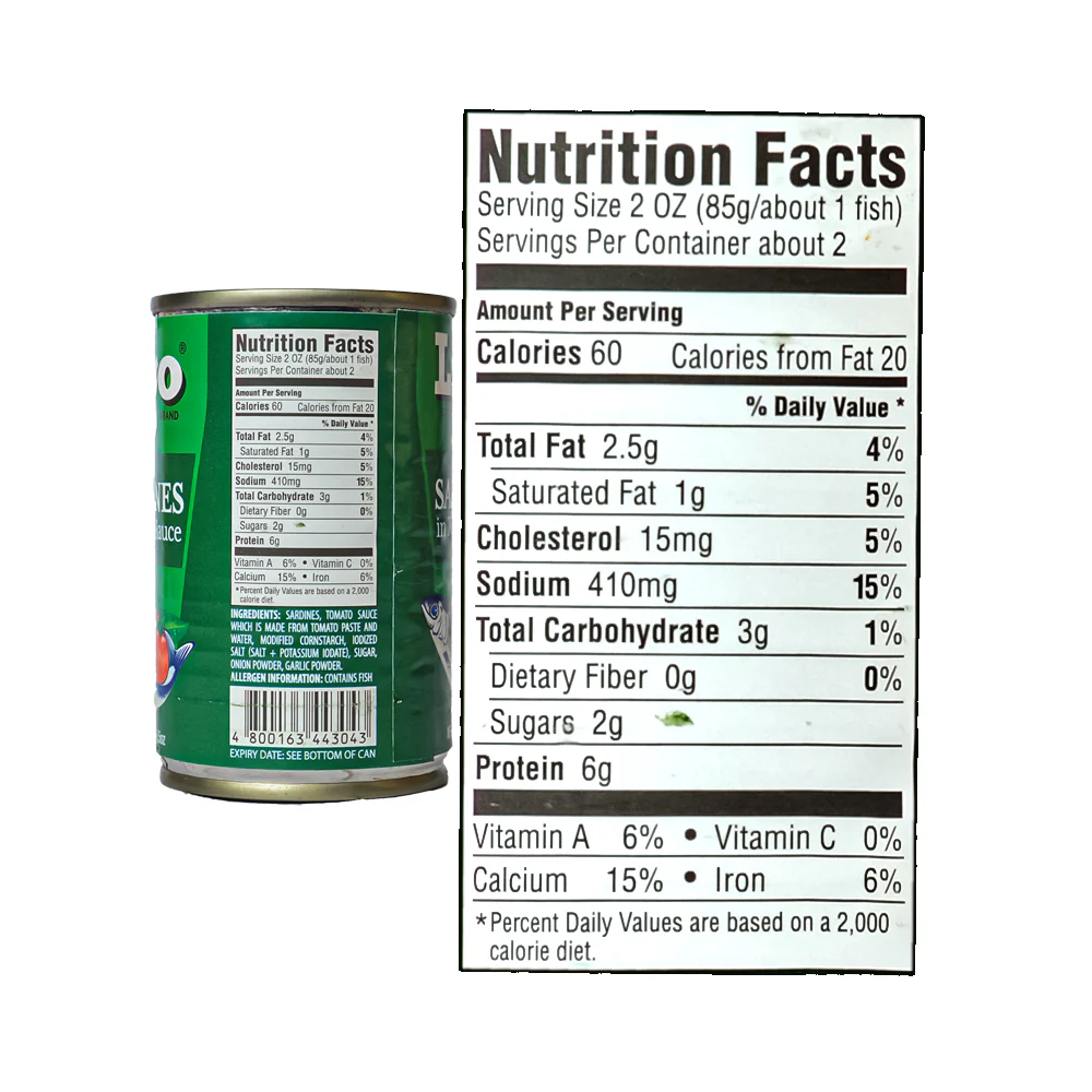 Ligo Sardines In Tomato Sauce EOC 155g - Image 3