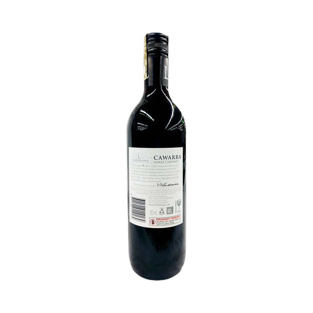 Lindeman's Cawarra Wine Shiraz Cabernet 750ml - Image 3