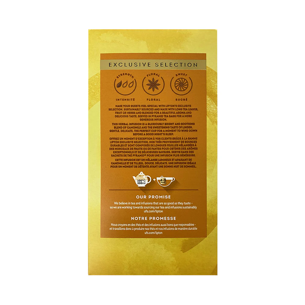 Lipton Exclusive Selection Camomile Linden 1.3g x 25's - Image 2