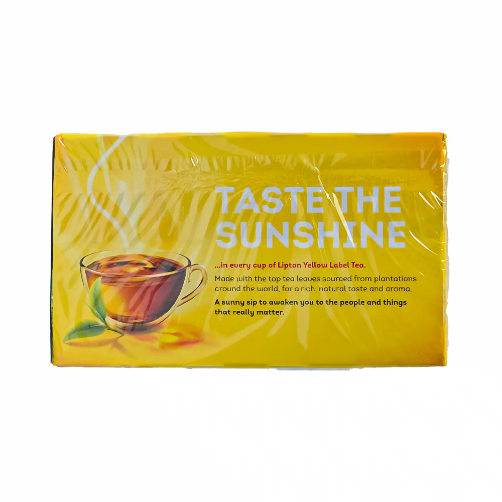 Lipton Yellow Label Tea 2g x 50's - Image 2