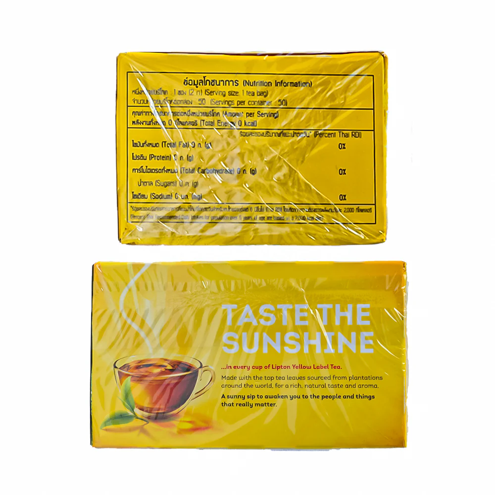 Lipton Yellow Label Tea 2g x 50's - Image 3