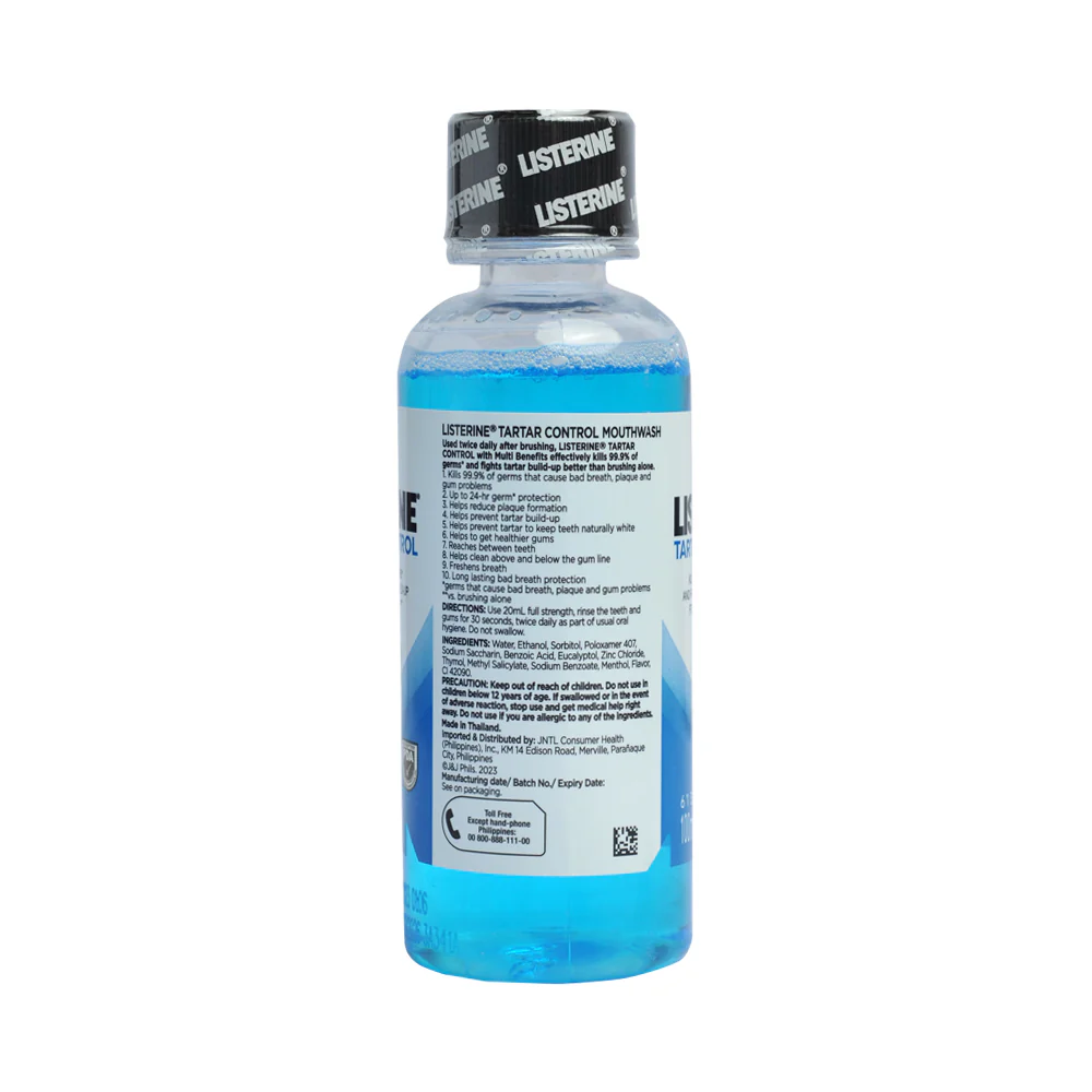 Listerine Mouthwash Tartar Control 100ml - Image 2