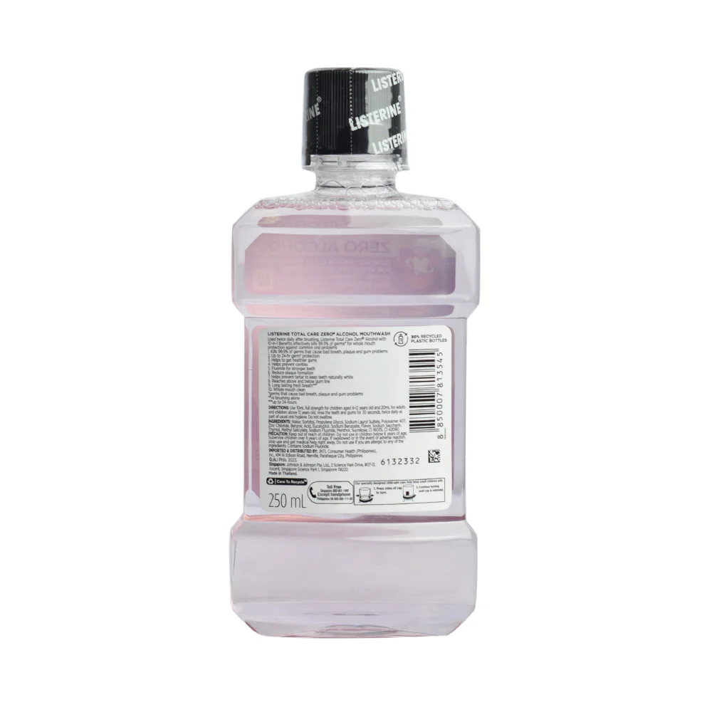 Listerine Mouthwash Total Care Zero 250ml - Image 2