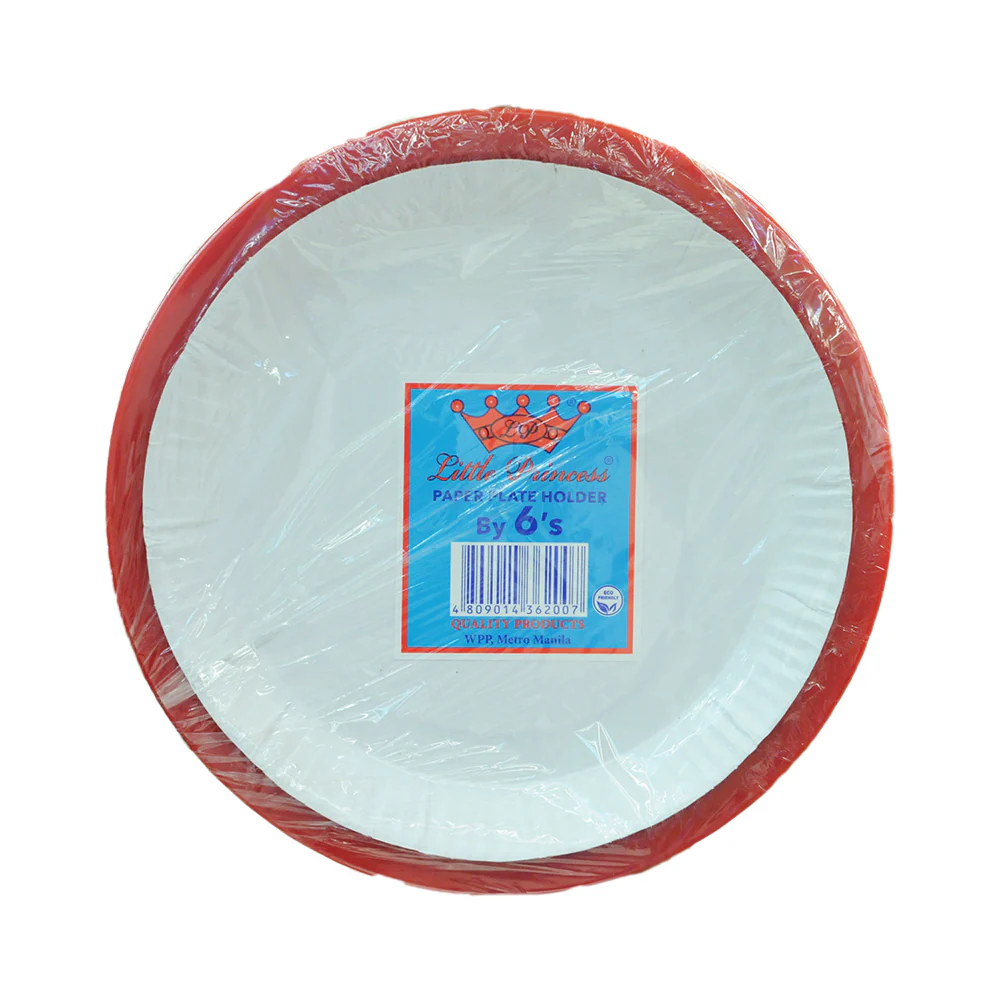 Little Princess Paper Plate Holder 6's - Image 2