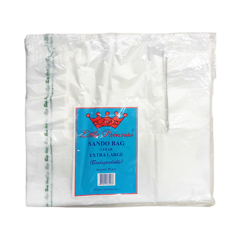 Little Princess Sando Bag Clear XLarge 50's - Image 2