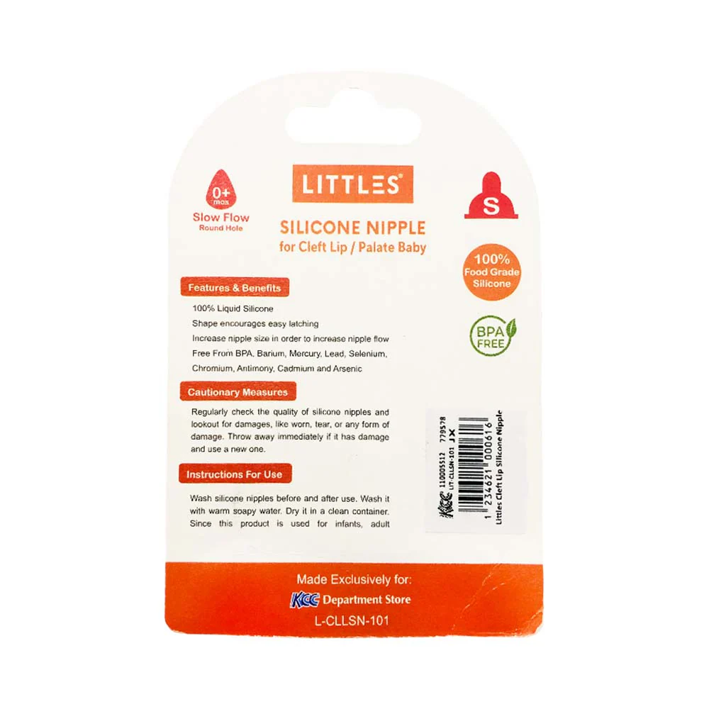 Littles Cleft Lip Silicone Nipple - Image 2