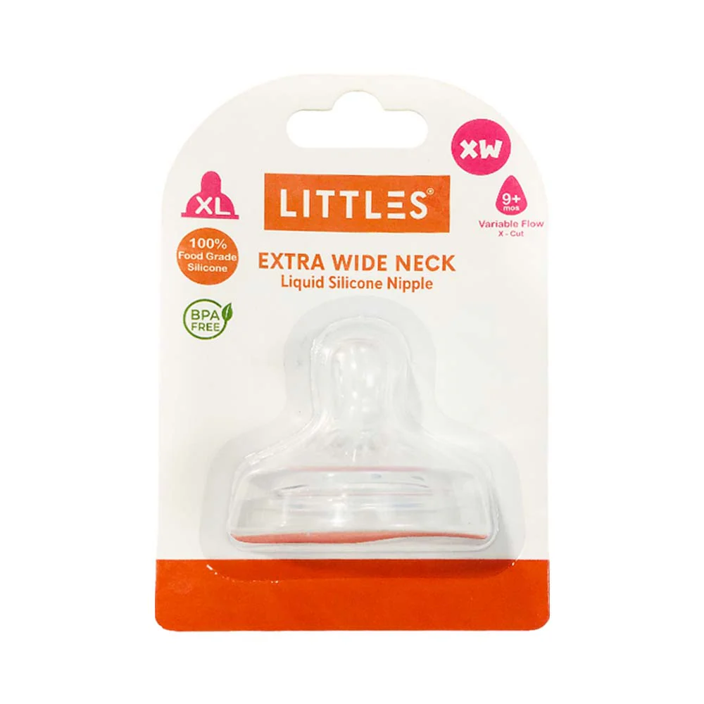 Littles Extra Wideneck Silicone Nipple - Image 3