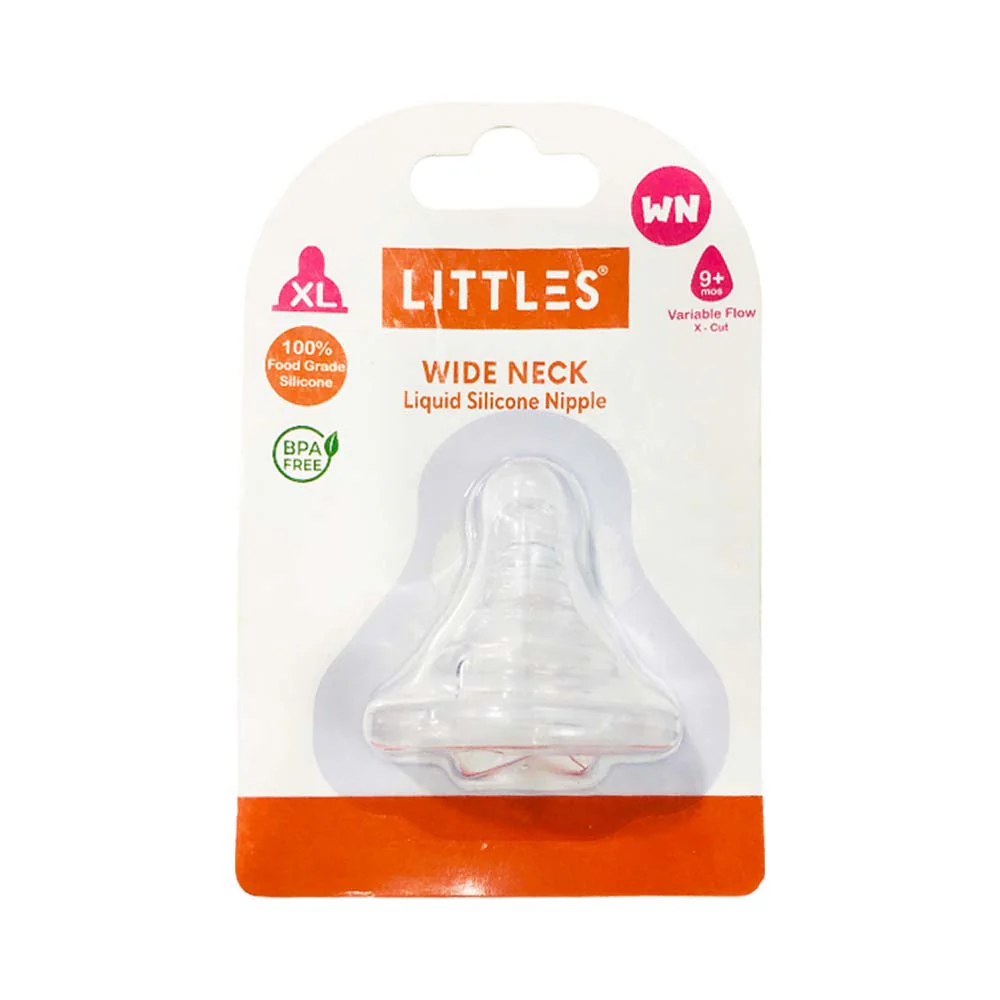 Littles Wideneck Silicone Nipple - Image 3