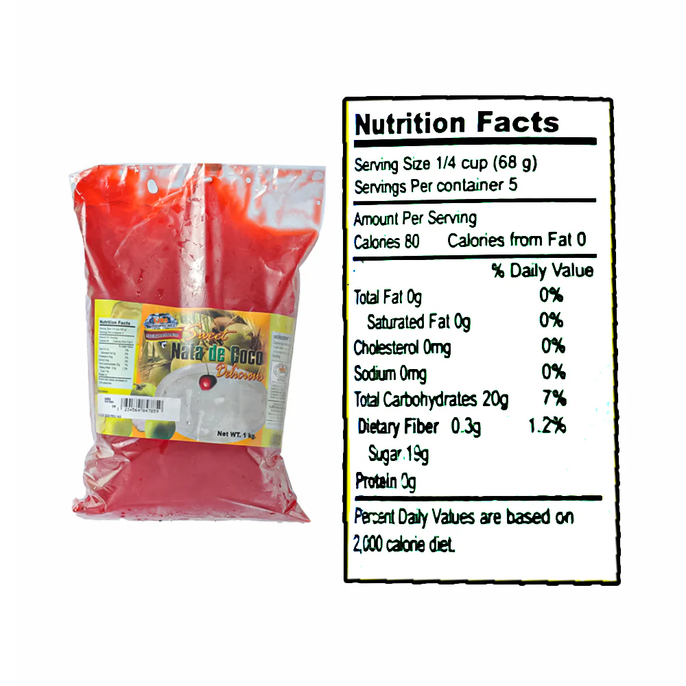 LJRS Nata De Coco Red 1kg - Image 2