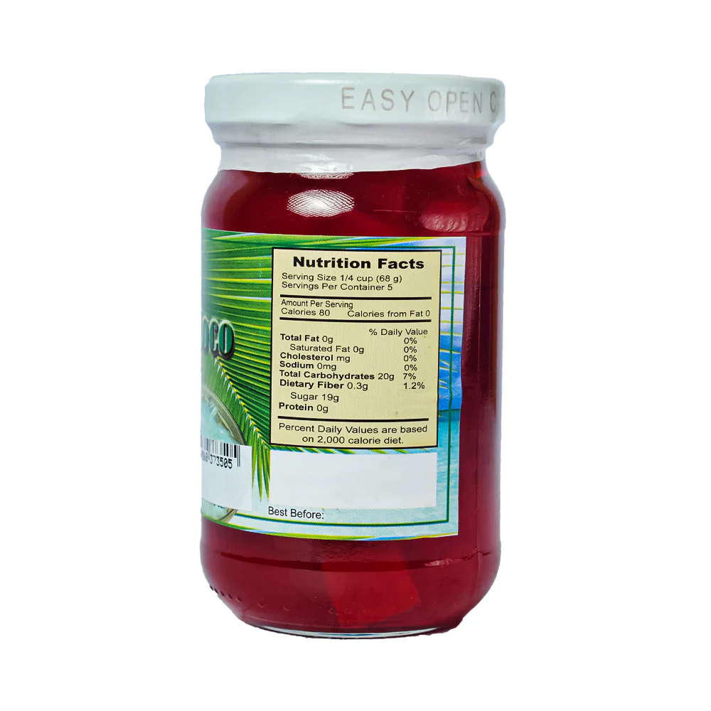 LJRS Nata De Coco Red 227g (8oz) - Image 2