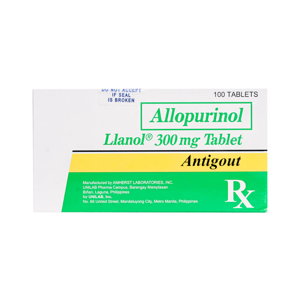 Llanol Allopurinol 300mg Tablet By 1's - Image 2