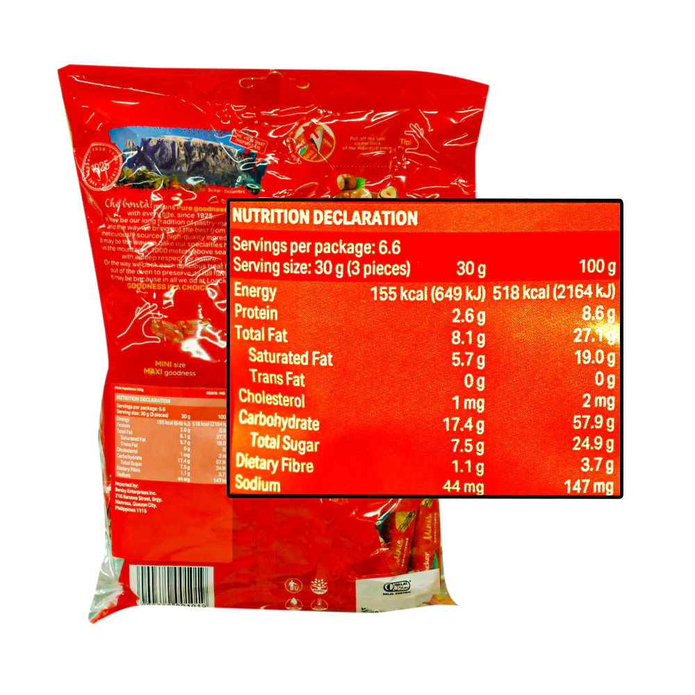 Loacker Wafer Minis Napolitaner 200g - Image 2