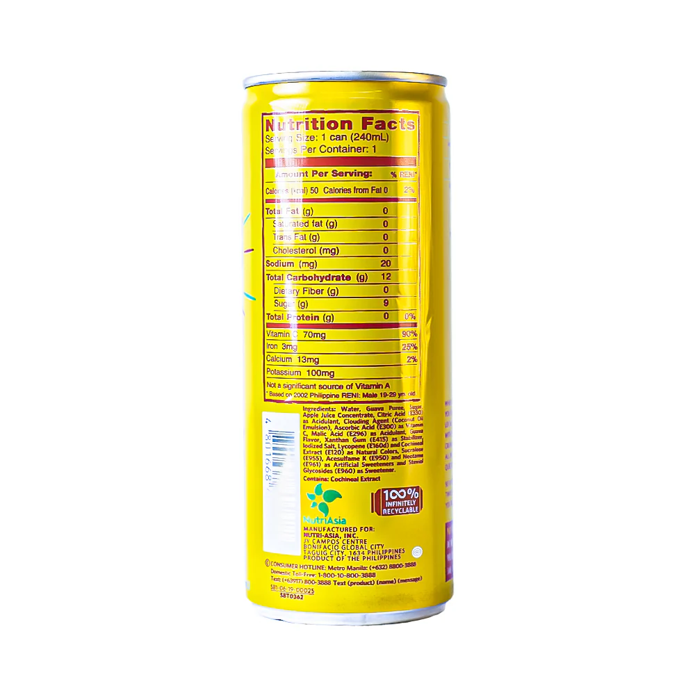 Locally Blended Juice Drink Pink Guava 240ml - Image 2