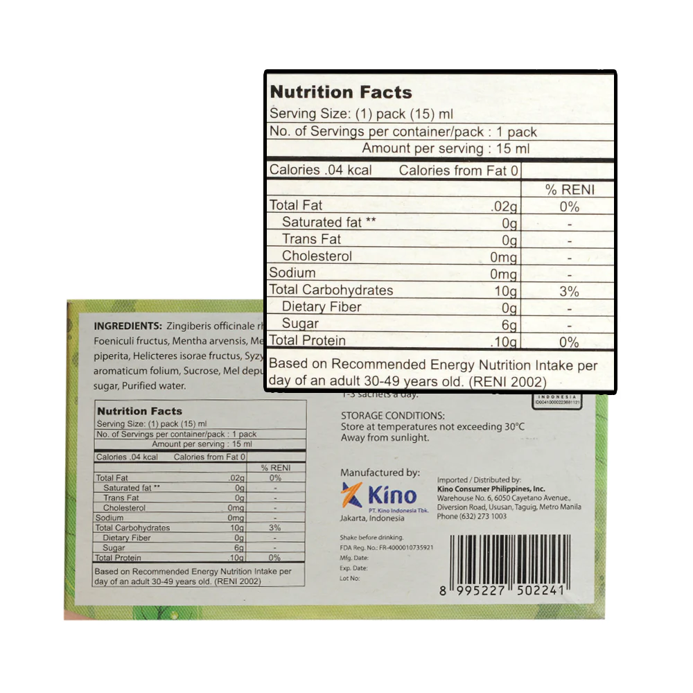 Lola Remedios Supplement Syrup 15ml - Image 3