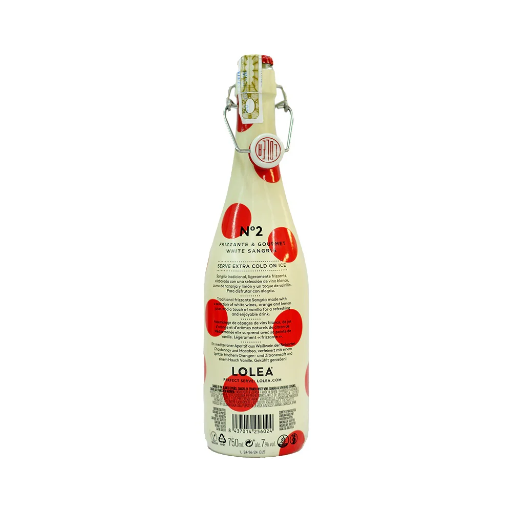 Lolea White Sangria No.2 750ml - Image 3