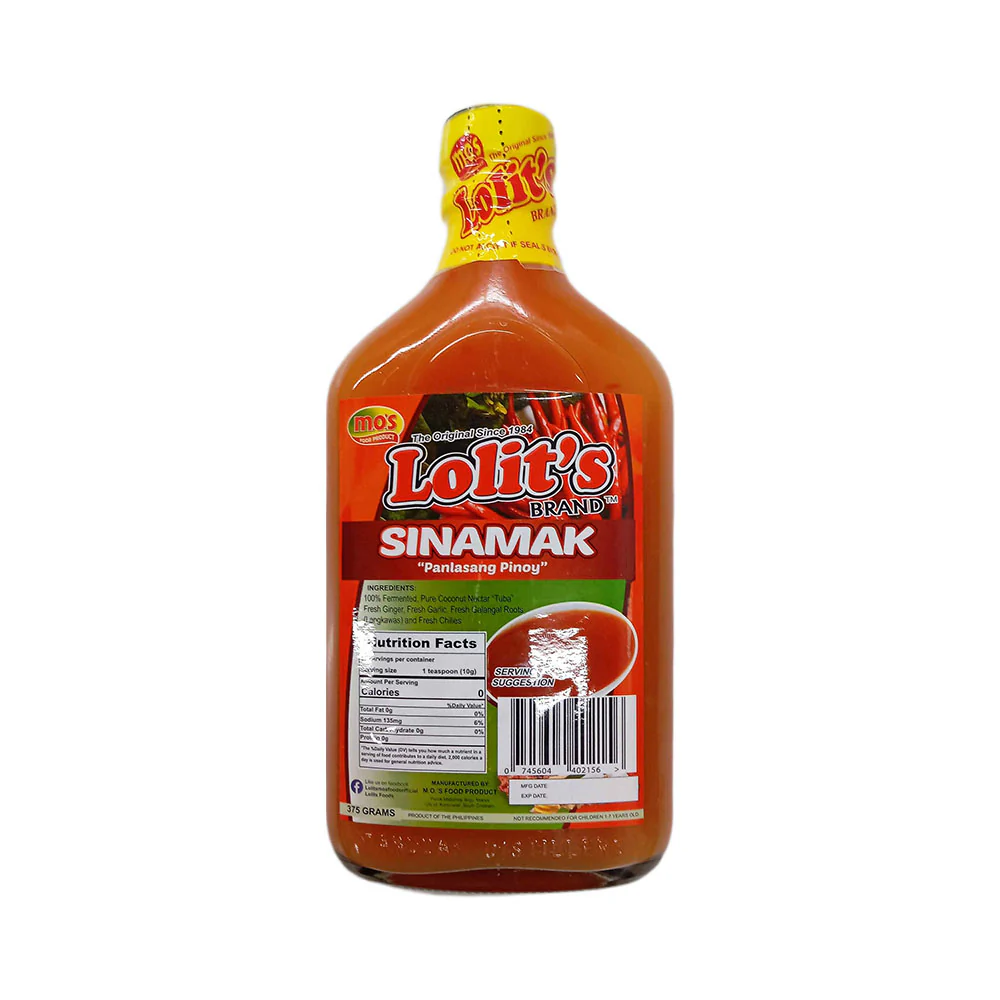 Lolit’s Sinamak 375ml