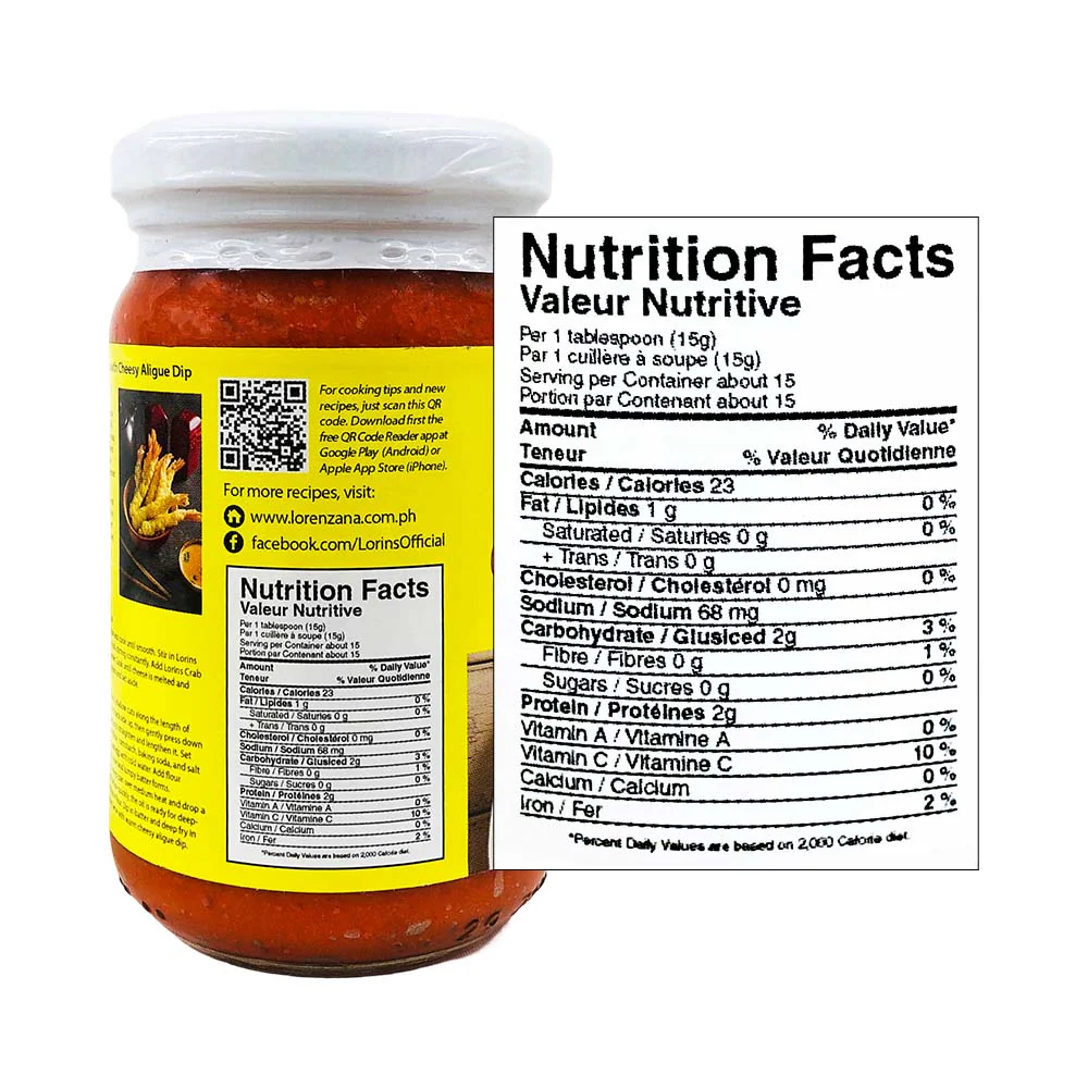 Lorins Crab Paste 227g (8oz) - Image 2