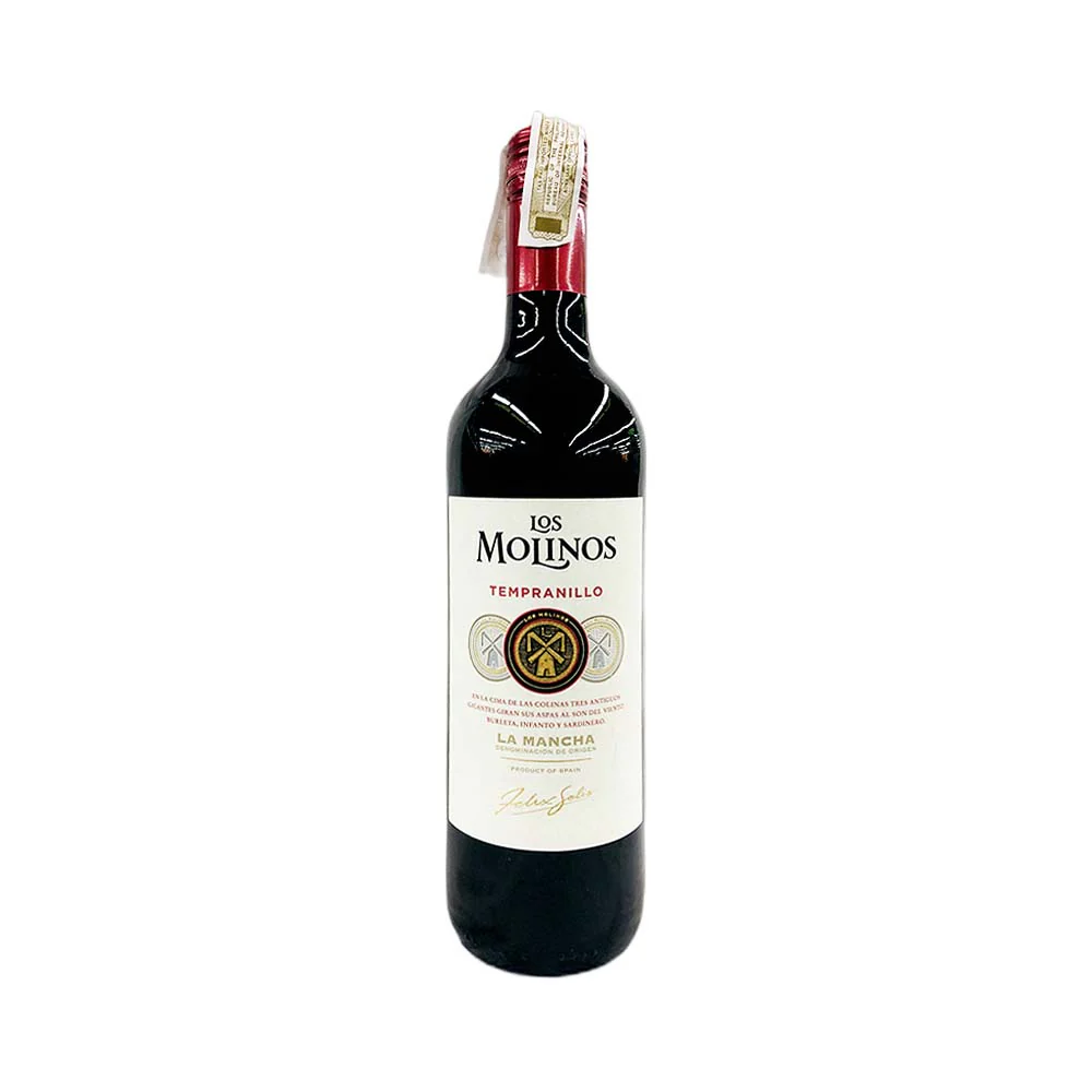 Los Molinos Tempranillo Red Wine 750ml - Image 2