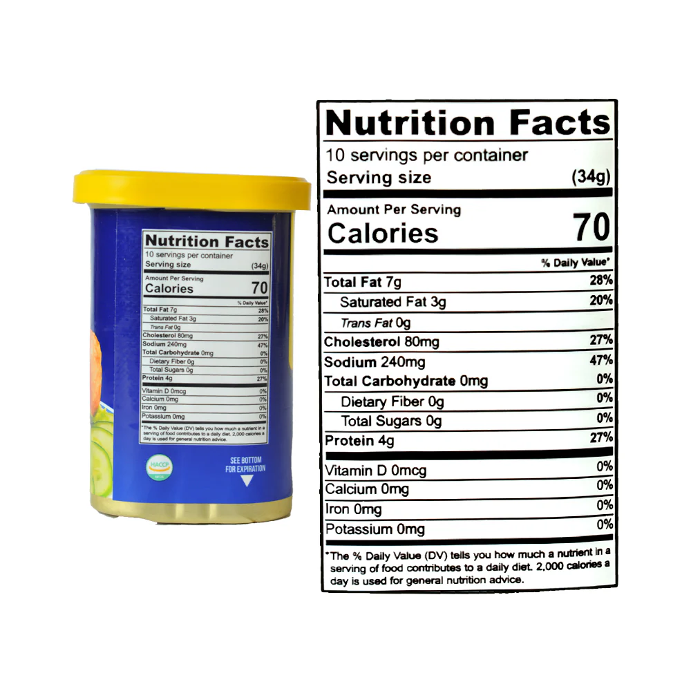 Lotte Foods Luncheon Meat Chicken 340g - Image 2
