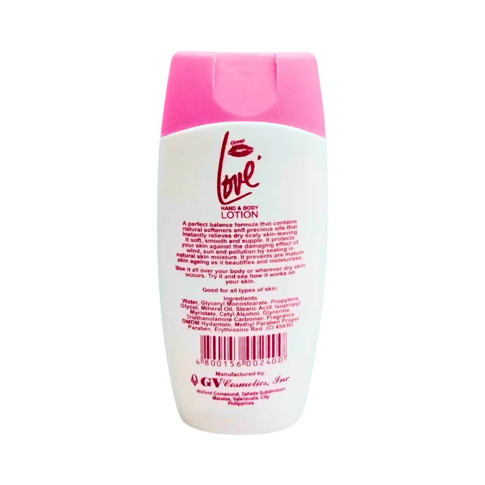 Great Love Hand And Body Lotion Pink 125ml - Image 2