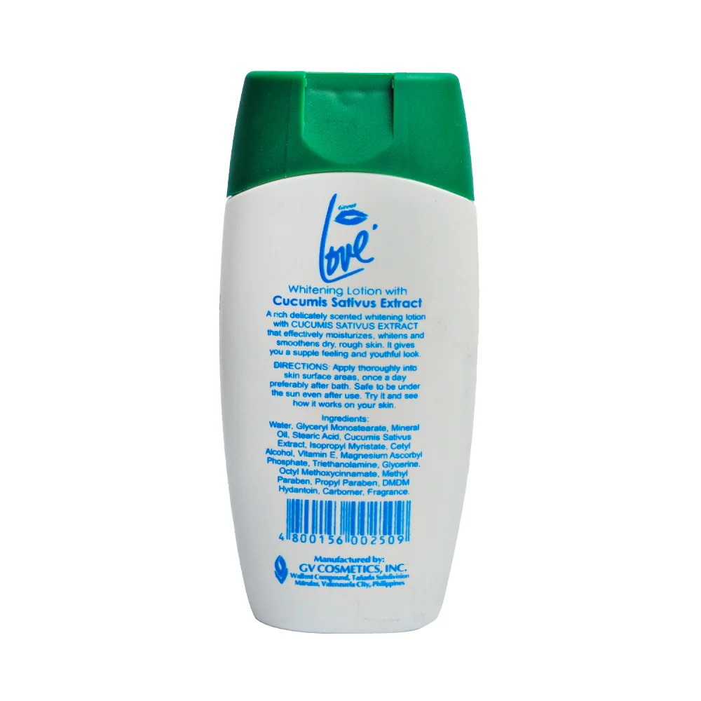 Love Whitening Lotion with Pipino Extract 125ml - Image 2
