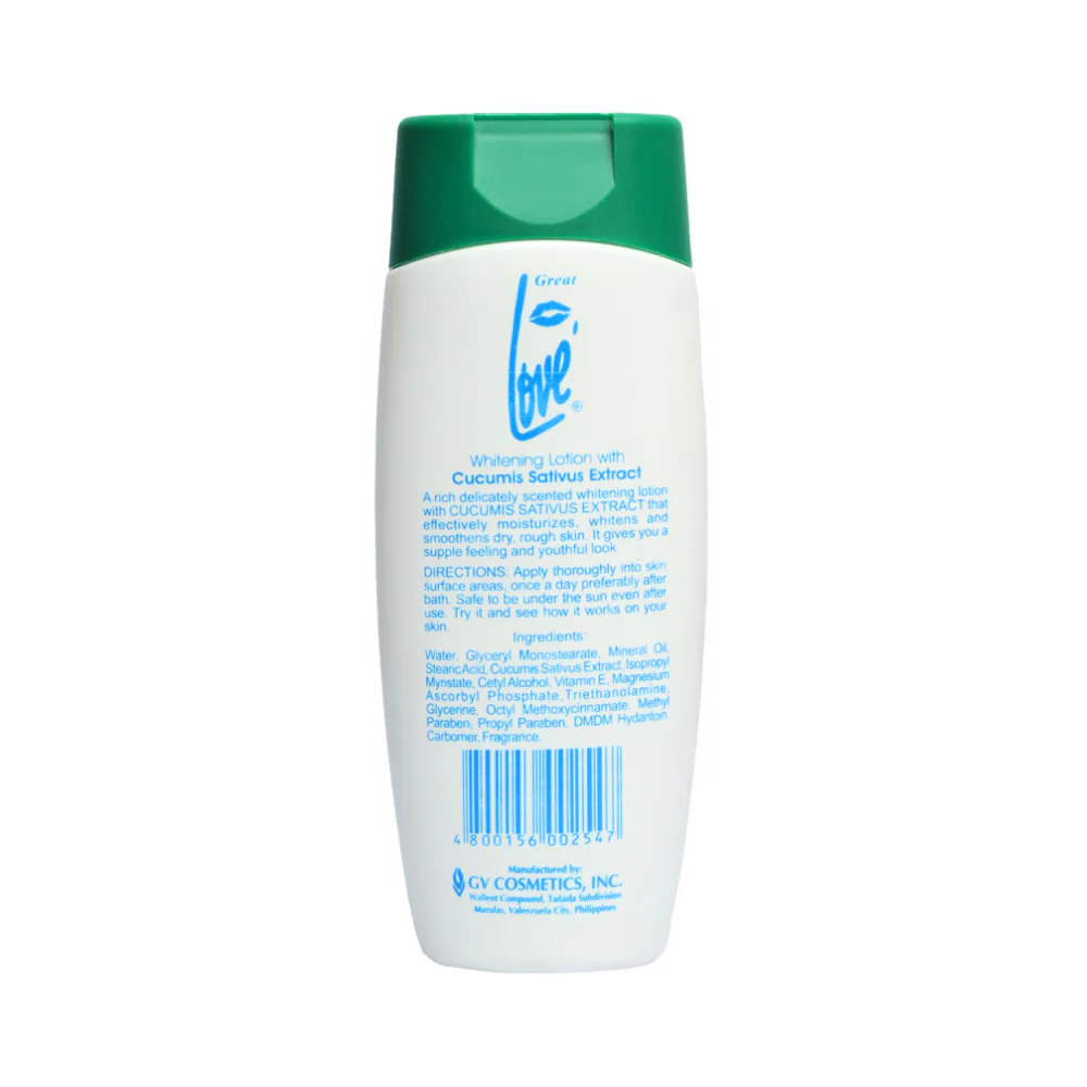 Love Whitening Lotion With Pipino Extract 250ml - Image 2