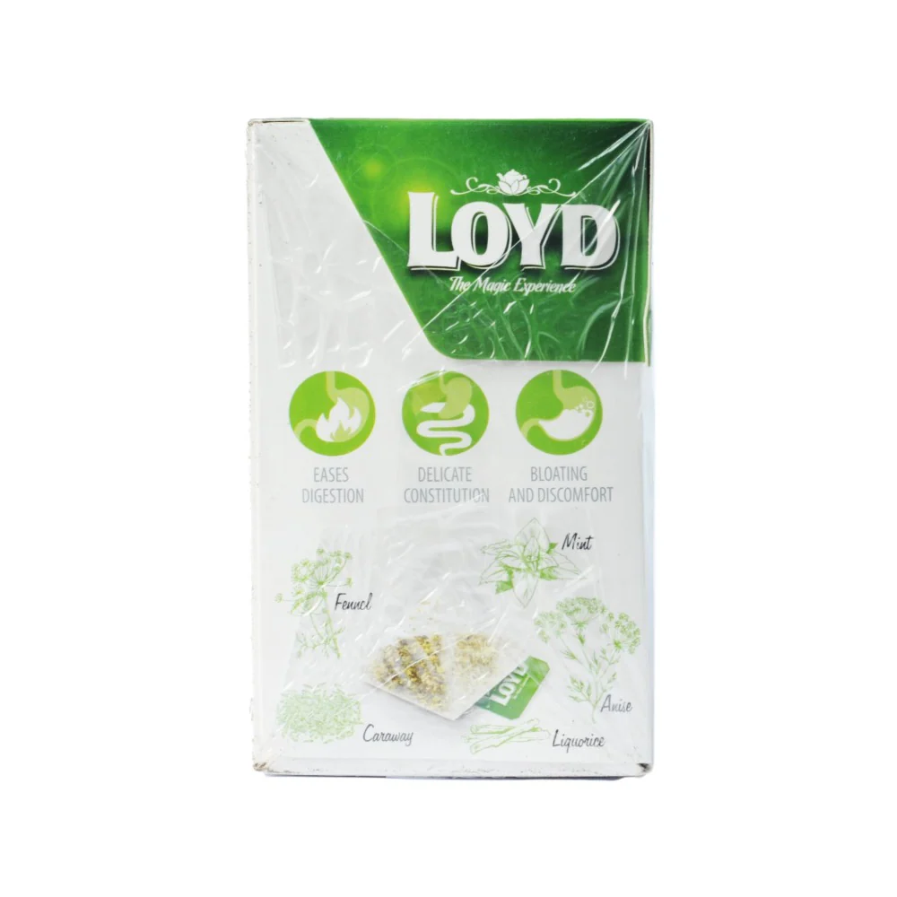 Loyd Support Digestion Herbal Infusion 20 Tea Bags - Image 2
