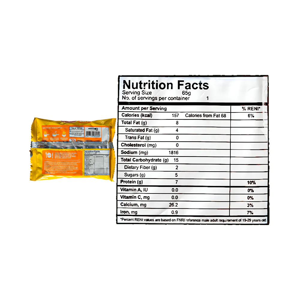 Lucky Me Instant Noodles Lomi 65g - Image 3