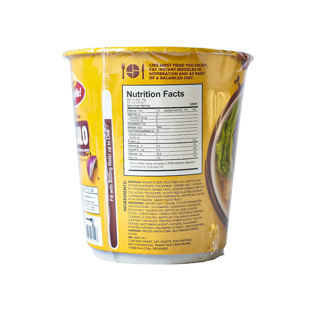 Lucky Me Supreme Noodles Bulalo 70g - Image 2