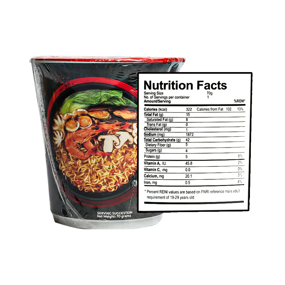 Lucky Me Supreme Noodles Jjampong 70g - Image 3