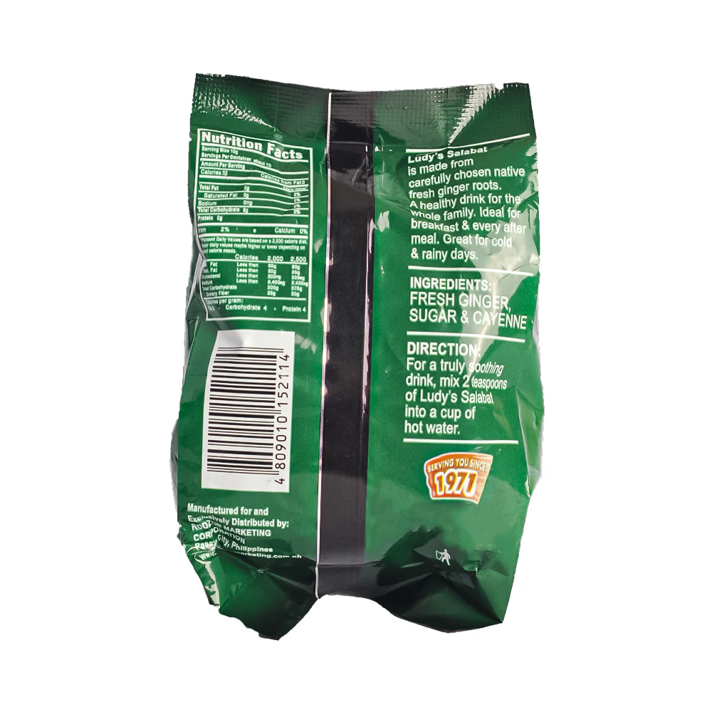 Ludy's Ginger Brew Instant Salabat 100g - Image 2
