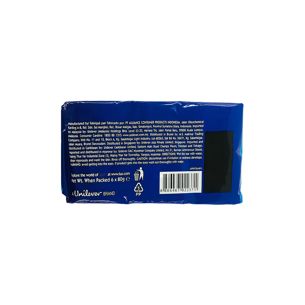 Lux Bar Soap 80g x 6's - Image 2