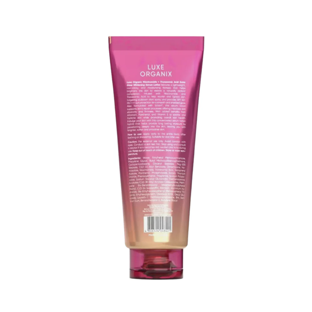 Luxe Organix Bakuchiol + Niacinamide Nano-Complex Whitening Serum Lotion 200ml - Image 3