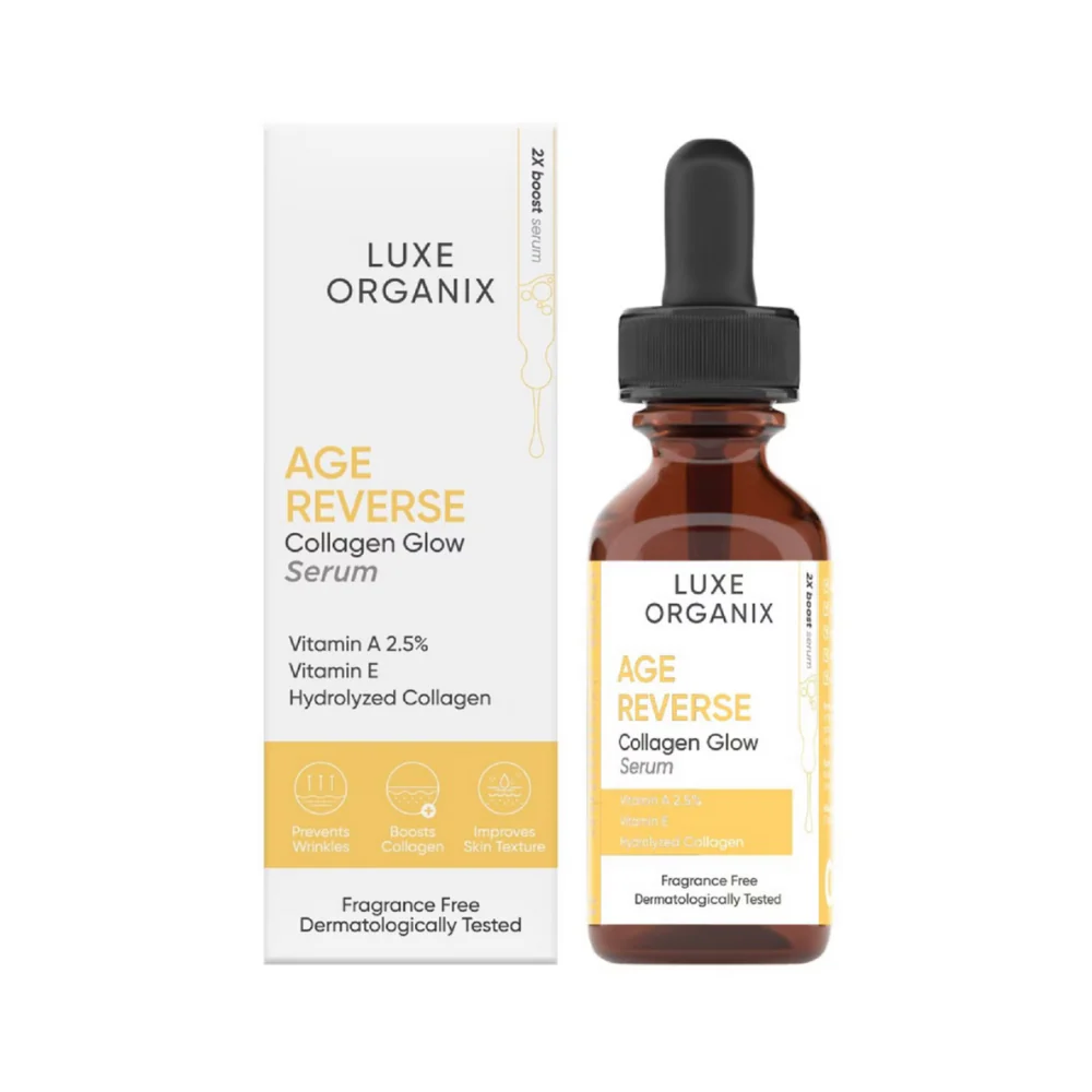 Luxe Organix Age Reverse Collagen Glow Serum 30ml - Image 2