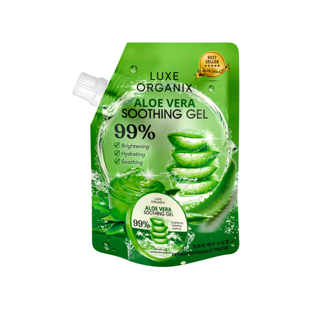Luxe Organix Aloe Vera Soothing Gel 99% 100ml - Image 2